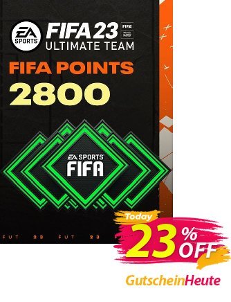 FIFA 23 ULTIMATE TEAM 2800 POINTS XBOX ONE/XBOX SERIES X|S Coupon, discount FIFA 23 ULTIMATE TEAM 2800 POINTS XBOX ONE/XBOX SERIES X|S Deal CDkeys. Promotion: FIFA 23 ULTIMATE TEAM 2800 POINTS XBOX ONE/XBOX SERIES X|S Exclusive Sale offer