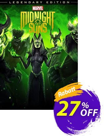 Marvel&#039;s Midnight Suns Legendary Edition Xbox Series X|S - WW  Gutschein Marvel&#039;s Midnight Suns Legendary Edition Xbox Series X|S (WW) Deal CDkeys Aktion: Marvel&#039;s Midnight Suns Legendary Edition Xbox Series X|S (WW) Exclusive Sale offer