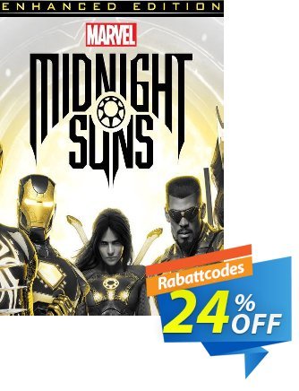 Marvel&#039;s Midnight Suns Enhanced Edition Xbox Series X|S - WW  Gutschein Marvel&#039;s Midnight Suns Enhanced Edition Xbox Series X|S (WW) Deal CDkeys Aktion: Marvel&#039;s Midnight Suns Enhanced Edition Xbox Series X|S (WW) Exclusive Sale offer