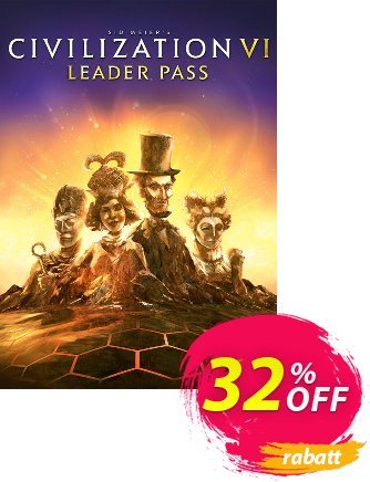 Sid Meier&#039;s Civilization VI: Leader Pass PC - DLC discount coupon Sid Meier&#039;s Civilization VI: Leader Pass PC - DLC Deal CDkeys - Sid Meier&#039;s Civilization VI: Leader Pass PC - DLC Exclusive Sale offer