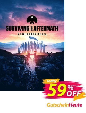 Surviving the Aftermath: New Alliances PC - DLC Gutschein Surviving the Aftermath: New Alliances PC - DLC Deal CDkeys Aktion: Surviving the Aftermath: New Alliances PC - DLC Exclusive Sale offer