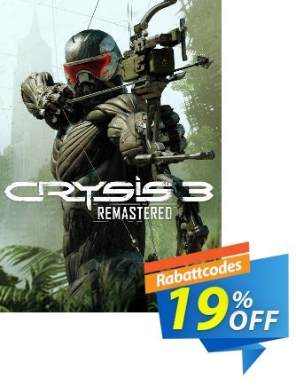 Crysis 3 Remastered PC Gutschein Crysis 3 Remastered PC Deal CDkeys Aktion: Crysis 3 Remastered PC Exclusive Sale offer