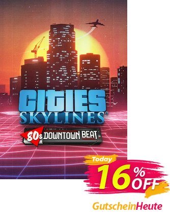 Cities: Skylines - 80&#039;s Downtown Beat PC - DLC Coupon, discount Cities: Skylines - 80&#039;s Downtown Beat PC - DLC Deal CDkeys. Promotion: Cities: Skylines - 80&#039;s Downtown Beat PC - DLC Exclusive Sale offer