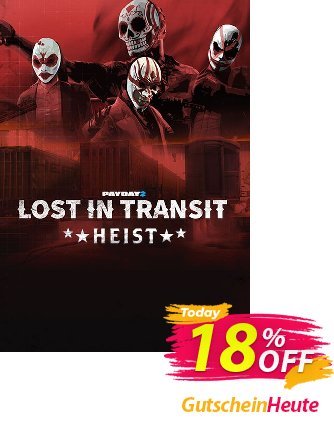 PAYDAY 2: Lost in Transit Heist PC - DLC Coupon, discount PAYDAY 2: Lost in Transit Heist PC - DLC Deal CDkeys. Promotion: PAYDAY 2: Lost in Transit Heist PC - DLC Exclusive Sale offer