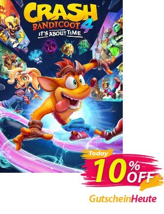 Crash Bandicoot 4: It&#039;s About Time PC Gutschein Crash Bandicoot 4: It&#039;s About Time PC Deal CDkeys Aktion: Crash Bandicoot 4: It&#039;s About Time PC Exclusive Sale offer