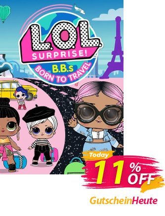 L.O.L. Surprise! B.B.s BORN TO TRAVEL PC Gutschein L.O.L. Surprise! B.B.s BORN TO TRAVEL PC Deal CDkeys Aktion: L.O.L. Surprise! B.B.s BORN TO TRAVEL PC Exclusive Sale offer