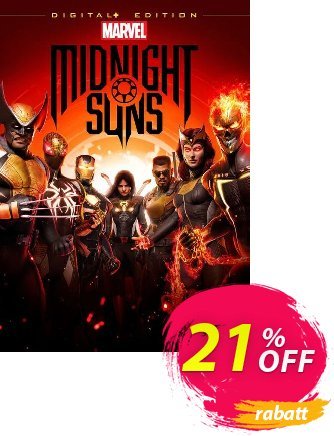 Marvel&#039;s Midnight Suns Digital+ Edition Xbox Series X|S - WW  Gutschein Marvel&#039;s Midnight Suns Digital+ Edition Xbox Series X|S (WW) Deal CDkeys Aktion: Marvel&#039;s Midnight Suns Digital+ Edition Xbox Series X|S (WW) Exclusive Sale offer