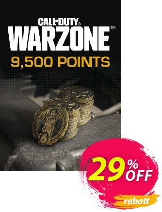 9,500 Call of Duty: Warzone Points Xbox (WW) Coupon, discount 9,500 Call of Duty: Warzone Points Xbox (WW) Deal CDkeys. Promotion: 9,500 Call of Duty: Warzone Points Xbox (WW) Exclusive Sale offer