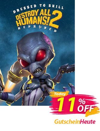 Destroy All Humans! 2 - Reprobed: Dressed to Skill Edition Xbox Series X|S - US  Gutschein Destroy All Humans! 2 - Reprobed: Dressed to Skill Edition Xbox Series X|S (US) Deal CDkeys Aktion: Destroy All Humans! 2 - Reprobed: Dressed to Skill Edition Xbox Series X|S (US) Exclusive Sale offer