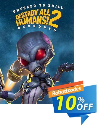 Destroy All Humans! 2 - Reprobed: Dressed to Skill Edition Xbox Series X|S - WW  Gutschein Destroy All Humans! 2 - Reprobed: Dressed to Skill Edition Xbox Series X|S (WW) Deal CDkeys Aktion: Destroy All Humans! 2 - Reprobed: Dressed to Skill Edition Xbox Series X|S (WW) Exclusive Sale offer