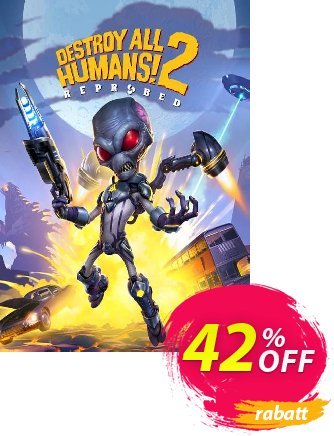 Destroy All Humans! 2 - Reprobed Xbox Series X|S - WW  Gutschein Destroy All Humans! 2 - Reprobed Xbox Series X|S (WW) Deal CDkeys Aktion: Destroy All Humans! 2 - Reprobed Xbox Series X|S (WW) Exclusive Sale offer