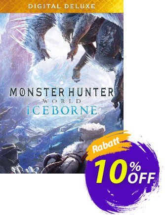 Monster Hunter World: Iceborne Digital Deluxe Edition Xbox - US  Gutschein Monster Hunter World: Iceborne Digital Deluxe Edition Xbox (US) Deal CDkeys Aktion: Monster Hunter World: Iceborne Digital Deluxe Edition Xbox (US) Exclusive Sale offer