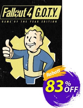 Fallout 4: Game of the Year Edition Xbox (US) Coupon, discount Fallout 4: Game of the Year Edition Xbox (US) Deal CDkeys. Promotion: Fallout 4: Game of the Year Edition Xbox (US) Exclusive Sale offer