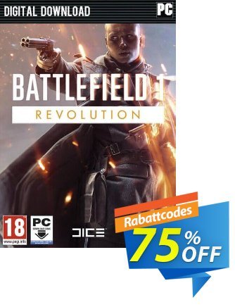Battlefield 1: Revolution Edition PC Coupon, discount Battlefield 1: Revolution Edition PC Deal. Promotion: Battlefield 1: Revolution Edition PC Exclusive offer 