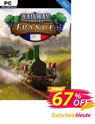Railway Empire PC - France DLC Coupon, discount Railway Empire PC - France DLC Deal. Promotion: Railway Empire PC - France DLC Exclusive offer 