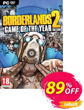 Borderlands 2 Game of the Year Edition PC (EU) Coupon, discount Borderlands 2 Game of the Year Edition PC (EU) Deal. Promotion: Borderlands 2 Game of the Year Edition PC (EU) Exclusive offer 