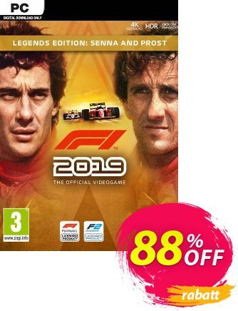 F1 2019 Legends Edition PC Coupon, discount F1 2024 Legends Edition PC Deal. Promotion: F1 2024 Legends Edition PC Exclusive offer 