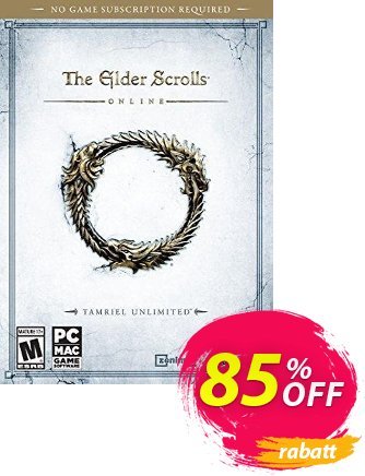 Elder Scrolls Online: Tamriel Unlimited PC/Mac Coupon, discount Elder Scrolls Online: Tamriel Unlimited PC/Mac Deal. Promotion: Elder Scrolls Online: Tamriel Unlimited PC/Mac Exclusive offer 