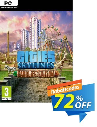 Cities: Skylines - Parklife Edition PC Coupon, discount Cities: Skylines - Parklife Edition PC Deal. Promotion: Cities: Skylines - Parklife Edition PC Exclusive offer 