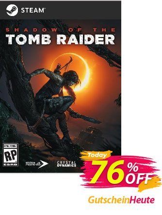 Shadow of the Tomb Raider PC Gutschein Shadow of the Tomb Raider PC Deal Aktion: Shadow of the Tomb Raider PC Exclusive offer 