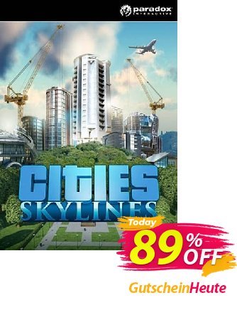 Cities: Skylines PC/Mac Gutschein Cities: Skylines PC/Mac Deal Aktion: Cities: Skylines PC/Mac Exclusive offer 