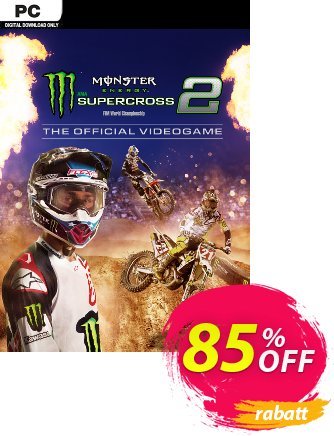 Monster Energy Supercross - The Official Videogame 2 PC Gutschein Monster Energy Supercross - The Official Videogame 2 PC Deal Aktion: Monster Energy Supercross - The Official Videogame 2 PC Exclusive offer 