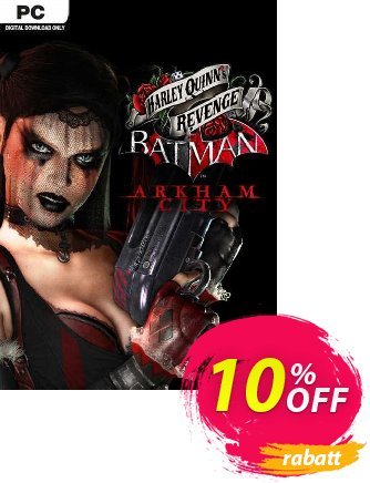 Batman Arkham City Harley Quinn's Revenge PC Coupon, discount Batman Arkham City Harley Quinn's Revenge PC Deal. Promotion: Batman Arkham City Harley Quinn's Revenge PC Exclusive offer 