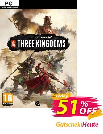 Total War: Three Kingdoms PC - US  Gutschein Total War: Three Kingdoms PC (US) Deal Aktion: Total War: Three Kingdoms PC (US) Exclusive offer 