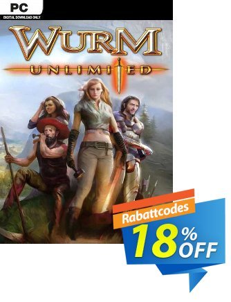 Wurm Unlimited PC Coupon, discount Wurm Unlimited PC Deal. Promotion: Wurm Unlimited PC Exclusive offer 