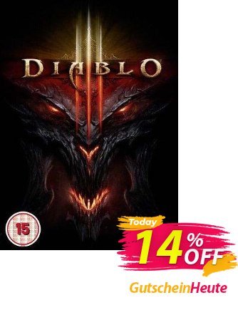 Diablo III 3 - PC/Mac  Gutschein Diablo III 3 (PC/Mac) Deal Aktion: Diablo III 3 (PC/Mac) Exclusive offer 