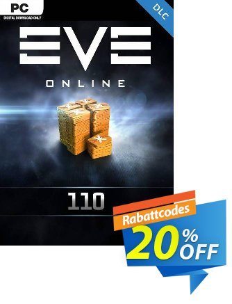EVE Online - 110 Plex Card PC Coupon, discount EVE Online - 110 Plex Card PC Deal. Promotion: EVE Online - 110 Plex Card PC Exclusive offer 
