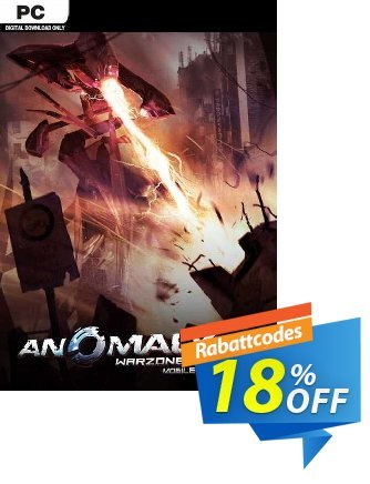 Anomaly Warzone Earth Mobile Campaign PC discount coupon Anomaly Warzone Earth Mobile Campaign PC Deal - Anomaly Warzone Earth Mobile Campaign PC Exclusive offer 