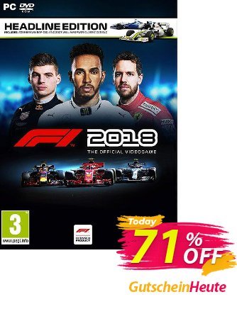 F1 2018 Headline Edition PC discount coupon F1 2024 Headline Edition PC Deal - F1 2024 Headline Edition PC Exclusive offer 