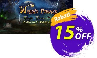 Witch's Pranks Frog's Fortune Collector's Edition PC Gutschein Witch's Pranks Frog's Fortune Collector's Edition PC Deal Aktion: Witch's Pranks Frog's Fortune Collector's Edition PC Exclusive offer 