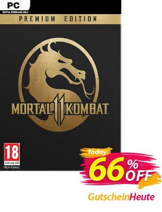 Mortal Kombat 11 Premium Edition PC Coupon, discount Mortal Kombat 11 Premium Edition PC Deal. Promotion: Mortal Kombat 11 Premium Edition PC Exclusive offer 
