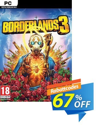 Borderlands 3 PC (WW) Coupon, discount Borderlands 3 PC (WW) Deal. Promotion: Borderlands 3 PC (WW) Exclusive offer 