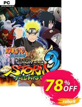NARUTO SHIPPUDEN Ultimate Ninja STORM 3 - Full Burst HD PC Coupon, discount NARUTO SHIPPUDEN Ultimate Ninja STORM 3 - Full Burst HD PC Deal. Promotion: NARUTO SHIPPUDEN Ultimate Ninja STORM 3 - Full Burst HD PC Exclusive offer 