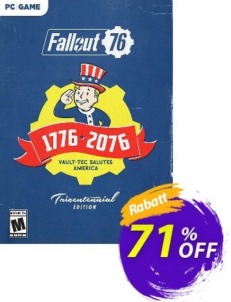 Fallout 76 Tricentennial Edition PC (AUS/NZ) discount coupon Fallout 76 Tricentennial Edition PC (AUS/NZ) Deal - Fallout 76 Tricentennial Edition PC (AUS/NZ) Exclusive offer 