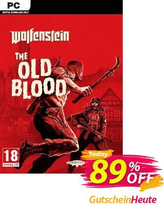 Wolfenstein: The Old Blood PC Gutschein Wolfenstein: The Old Blood PC Deal Aktion: Wolfenstein: The Old Blood PC Exclusive offer 