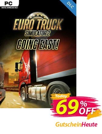 Euro Truck Simulator 2 - Going East DLC PC Coupon, discount Euro Truck Simulator 2 - Going East DLC PC Deal. Promotion: Euro Truck Simulator 2 - Going East DLC PC Exclusive offer 