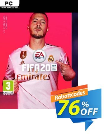 FIFA 20 PC Coupon, discount FIFA 20 PC Deal. Promotion: FIFA 20 PC Exclusive offer 