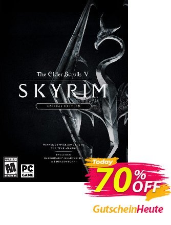 The Elder Scrolls V 5 Skyrim Special Edition PC Gutschein The Elder Scrolls V 5 Skyrim Special Edition PC Deal Aktion: The Elder Scrolls V 5 Skyrim Special Edition PC Exclusive offer 