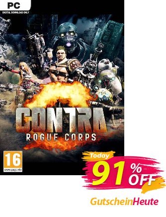 CONTRA: Rogue Corps PC Gutschein CONTRA: Rogue Corps PC Deal Aktion: CONTRA: Rogue Corps PC Exclusive offer 