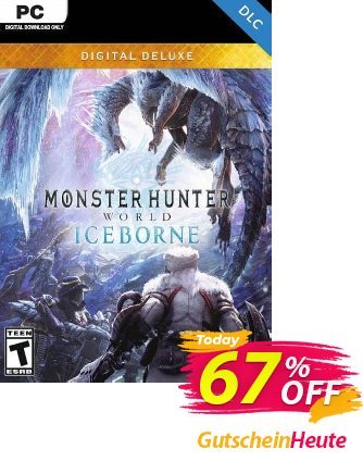 Monster Hunter World: Iceborne Deluxe Edition PC + DLC Coupon, discount Monster Hunter World: Iceborne Deluxe Edition PC + DLC Deal. Promotion: Monster Hunter World: Iceborne Deluxe Edition PC + DLC Exclusive offer 