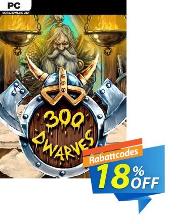 300 Dwarves PC Coupon, discount 300 Dwarves PC Deal. Promotion: 300 Dwarves PC Exclusive offer 