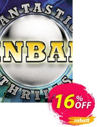 Fantastic Pinball Thrills PC Coupon, discount Fantastic Pinball Thrills PC Deal. Promotion: Fantastic Pinball Thrills PC Exclusive offer 