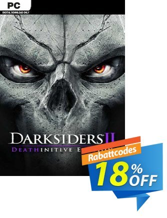 Darksiders II Deathinitive Edition PC Coupon, discount Darksiders II Deathinitive Edition PC Deal. Promotion: Darksiders II Deathinitive Edition PC Exclusive offer 