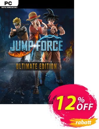 Jump Force Ultimate Edition PC Coupon, discount Jump Force Ultimate Edition PC Deal. Promotion: Jump Force Ultimate Edition PC Exclusive offer 