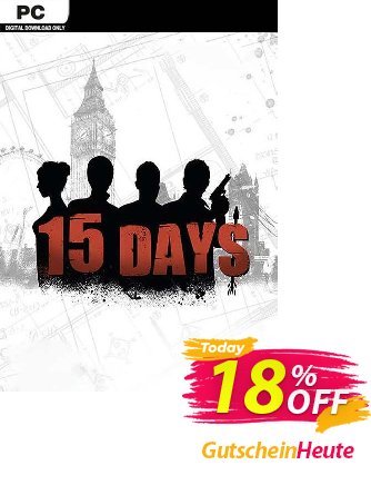 15 Days PC Gutschein 15 Days PC Deal Aktion: 15 Days PC Exclusive offer 