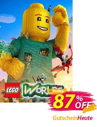 Lego Worlds PC + DLC Coupon, discount Lego Worlds PC + DLC Deal. Promotion: Lego Worlds PC + DLC Exclusive offer 